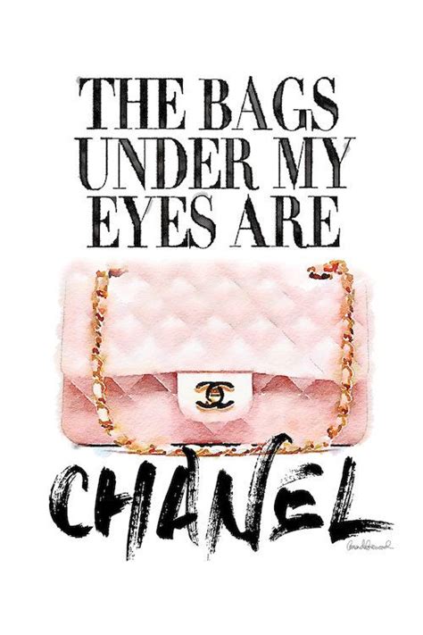 these bags under my eyes are chanel|Vogue Australia.